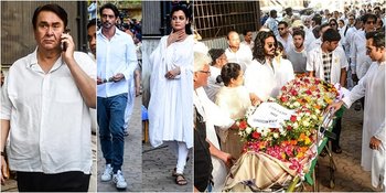 Pemakaman Vinod Khanna, Dihadiri Ratusan Orang dan Banyak Seleb