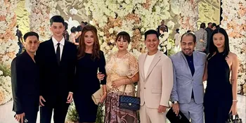 Penampilan Tamara Bleszynski di Pernikahan Teuku Rassya, Anggun