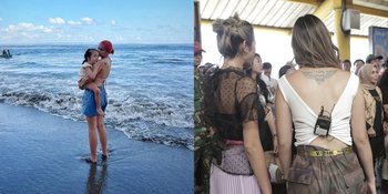 Penampilannya Kian Menawan, Potret Seleb Cantik Pamer Punggung Mulus Bertato - Pesona Seksi Wulan Guritno Jadi Sorotan