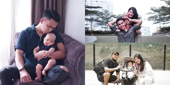 Penantian Panjang 8 Tahun, 8 Potret Bahagia Naga eks Lyla dan Istri Momong Buah Hati Tercinta