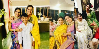 Perayaan Diwali Keluarga Kajol, 10 Potret Rumah Mewah Sang Ibunda dan Nysa Devgan yang Makin Cantik Jadi Sorotan