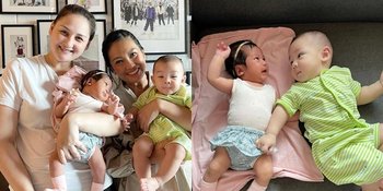 Perjodohan Sejak Dini, Potret Baby Balint Anak Susu Mona Ratuliu dan Baby Nakeya Putri Nola Be3 Saat Malam Mingguan Bareng