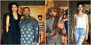 Pesta Seru Aamir, Ada Deepika Tapi Ranveer Malah Cium Pria Ini