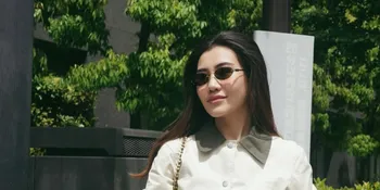 Potret Aaliyah Massaid Gendong Arash saat Liburan di Jepang, Gayanya Tetap Slay