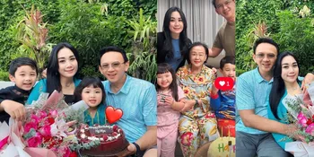 Potret Ahok Rayakan Ultah ke-28 Puput Nastiti, Beri Bunga dan Kue - Ucapannya Romantis Abis
