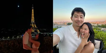 Potret Aktor Marvel Simu Liu Resmi Lamar Kekasih di Paris, Romantis dengan Latar Menara Eiffel