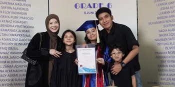 Potret Anak Natasha Rizky dan Desta Wisuda SD, Tulis Pesan Haru untuk Megumi
