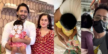 Potret Anaya yang Rambutnya Makin Hitam dan Tebal, Wajahnya Masih Disembunyikan Shaheer Sheikh