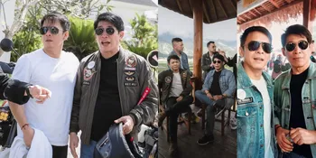 Potret Ariel NOAH dan Parto Patrio Touring Bareng di Lombok, Buktikan Kemiripan Satu Sama Lain