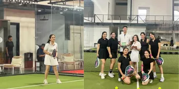 Potret Asyik Tasya Kamila Main Padel Bareng Teman Sambil Rayakan Ulang Tahunnya