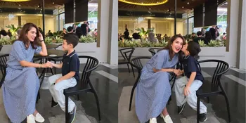 Potret Awet Muda Ussy Sulistiawaty Saat Hangout Bareng Saka Anak Bungsu yang Makin Gede dan Ganteng