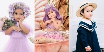 Potret Baby Sada Anak Fitri Tropica Pakai Kostum dan Busana Imut, Gaya Centilnya Selalu Sukses Bikin Gemas!