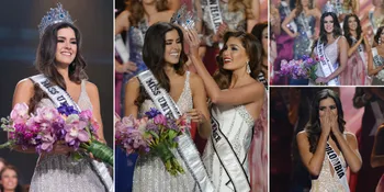 Potret Bahagia Saat Paulina Vega Resmi Jadi Miss Universe 2014