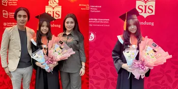 Potret Bahagianya Charly Van Houten dan Istri Dampingi Sang Putri di Momen Kelulusan SD