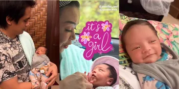 Potret Bayi Cantik Anak Jennifer Ipel dan Ajun Perwira, Lucu Banget Saat Digoda Papanya