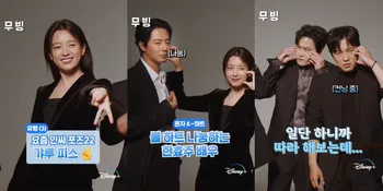 Potret Bintang Senior Drama 'MOVING' Diminta Pose Hits Masa Kini, Han Hyo Joo Jadi Gurunya