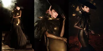 Potret Cantik Dilraba Dilmurat di W China Annual Gala 2025, Dramatis Pakai Gaun Emas