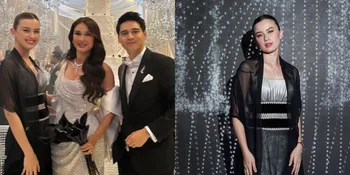 Potret Cantik Kimberly Ryder Pakai Gaun Vintage Mamanya di Resepsi Luna Maya