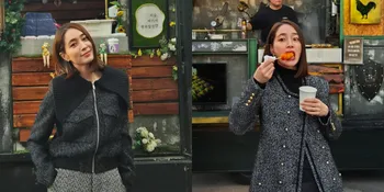 Potret Cantik Lee Min Jung Pamerkan Food Truck Kiriman Sahabat ke Lokasi Syuting 'LET'S GET A DIVORCE'