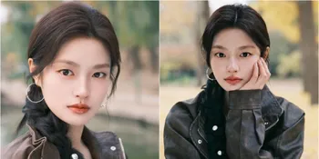 Potret Cantik Xu Ruohan Tampil Estetik di Tepian Danau dengan Outfit Earth Tone yang Super Chic