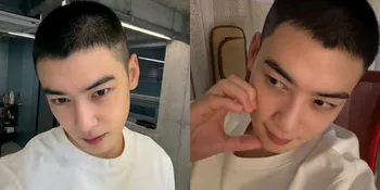 7 Potret Cha Eun Woo Tampil dengan Rambut Cepak, Siap Wamil Hari Ini