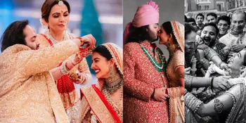 Potret Detail Pernikahan Radhika Merchant dan Anant Ambani, Venue Megah - Sambutan Nita Ambani Bikin Haru