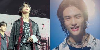 Potret Gantengnya Hyunjin STRAY KIDS Ganti Style Rambut Hitam, Bikin Fans Gonjang-Ganjing & Langsung Jadi Trending