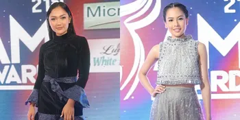 Potret Gaya Glamor Deretan Seleb di Red Carpet 'AMI Awards 2018'