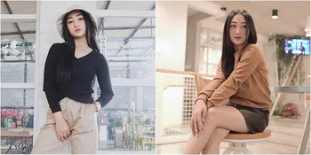 Potret Gaya Kece Dan Kekinian Ala Sandrina Si Goyang 2 Jari