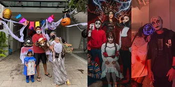 Potret Halloween ala Seleb Indonesia, Ada yang Jadi Kaleng Kerupuk Sampai Pocong Cute