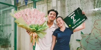 7 Potret Haviza Devi Anjani Ikut Turnamen Padel Pertama Kali Bareng Harris Vriza, Langsung Menang