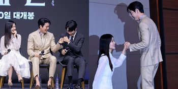 Potret Interaksi Manis Bintang Film 'ALIENOID' di Publik, Kim Tae Ri & So Ji Sub Bisik-Bisik Hingga Bromance Ryu Jun Yeol & Kim Woo Bin