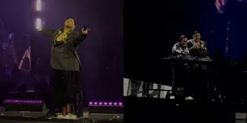 Potret Ivan Gunawan Beri Kejutan di Konser Rossa, Tampil Penuh Semangat Mesi Badan Kurang Fit