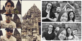 Potret Jalan-Jalan Seru Shaheer Sheikh di Candi Prambanan