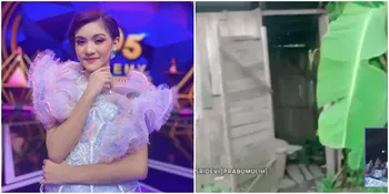 Potret Kamar Mandi di Rumah Sridevi yang Sangat Sederhana, Berdinding Kayu Beralas Tanah - Bak Mandi Gunakan Drum Berkarat