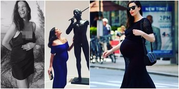 Potret Kehamilan Ketiga Liv Tyler, Tetap Ramping dan Mempesona