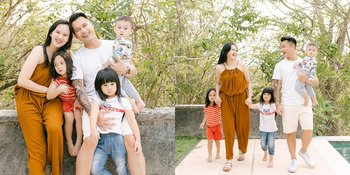 Potret Keluarga Good Looking Eza Gionino yang Berdarah India, Istrinya Kayak Remaja Padahal Udah Punya 3 Anak