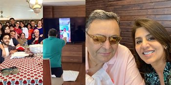 Potret Kenangan Rishi Kapoor Sebelum Meninggal Dunia, Sempat Liburan dan Aktif Yoga di Kamar RS