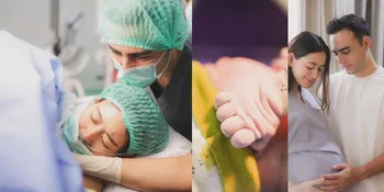 Potret Laura Theux Melahirkan Anak Pertama, Indra Brotolaras Setia Dampingi Selama Proses Persalinan
