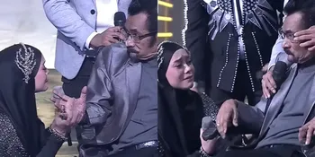 Potret Lesti Kejora Banjir Air Mata Saat Beri Penghormatan Kepada Hamdan ATT, Jadi Guru Baginya di D'Academy