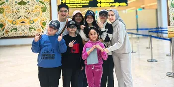 Potret Liburan Pasha Ungu dan Adelia Bersama Enam Anaknya ke Thailand, Meriah Ajak ART Juga