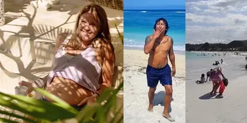 Potret Mayky Wongkar dan Pacar Bule Honeymoon Sekaligus Babymoon di Lombok, Sudah Nikah?