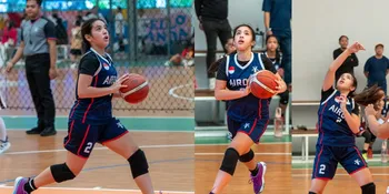Potret Mikhayla Bakrie Makin Jago Main Basket dan Ikut Pertandingan Sekoolah, Nia Ramadhani Bangga
