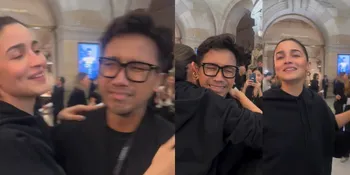 Potret MUA Bubah Alfian Jumpa dengan Aktris Bollywood Alia Bhatt, Cantik dan Ramah - Bikin Nangis Haru