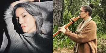 Potret Nadya Hutagalung yang Kini Tinggal di Pedesaan Australia, Rambut Dibiarkan Beruban dan Lebih Terlihat Bahagia