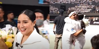Potret Nagita Slavina Bangga Raffi Ahmad Menang Tiba-Tiba Tenis yang Disorot Netizen, Cium Bibir dan Usap Keringat Suami