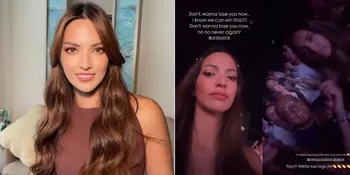 Potret Nia Ramadhani Heboh Sendiri di Konser Backstreet Boys Las Vegas, Ayah Mertua Setia Menemani