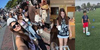 Potret Nia Ramadhani Liburan ke Los Angeles, Ardi Bakrie Bahagia Dibuatkan Kopi oleh Sang Istri