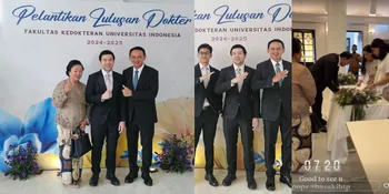 Potret Nicholas Sean Anak Ahok Disumpah Jadi Dokter di Universitas Indonesia, Ditemani Ayah - Bu Vero Absen