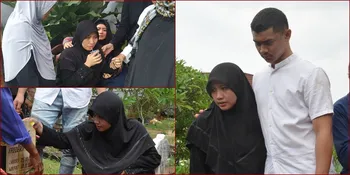Potret Pemakaman George Taka, Diwarnai Tangis Haru Sang Istri